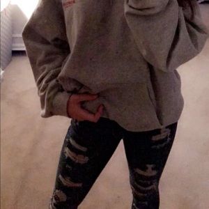 Super skinny very ripped jeans